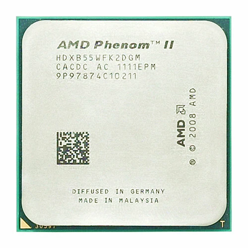 AMD Phenom II X2 B55 Dual Core Processor 3.0 GHz, Socket AM2+/AM3, 80W CPU  - Image 3 of 4
