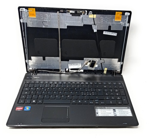 Acer Aspire 5552 Notebook Ersatzteile/Gehäuse+Tastatur Schwarz