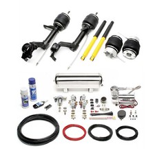 TA Technix Luftfahrwerk + Kompressor Kit silber für Opel Kadett D 1979 - 1984