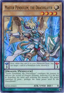 Master Pendulum, the Dracoslayer - BOSH-EN023 - Super Rare - Unlimited Edition x