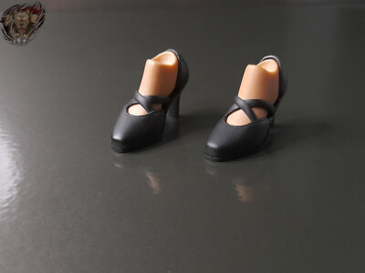 1/6 Resident Evil 4 Ada Wong Schuhe Highheels Stilettos mit Füße Hot Toys VGM16