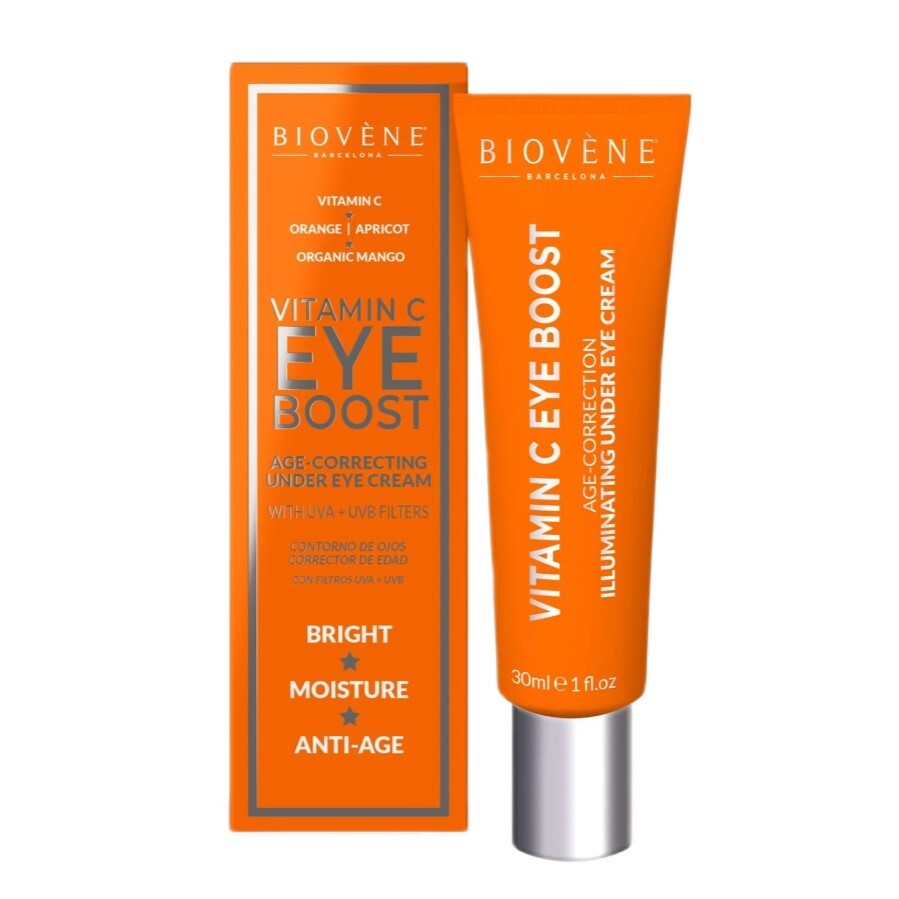 8436575095028 Vitamin C Eye Boost odmadzajcy krem pod oczy 30ml Biovene 3690₽