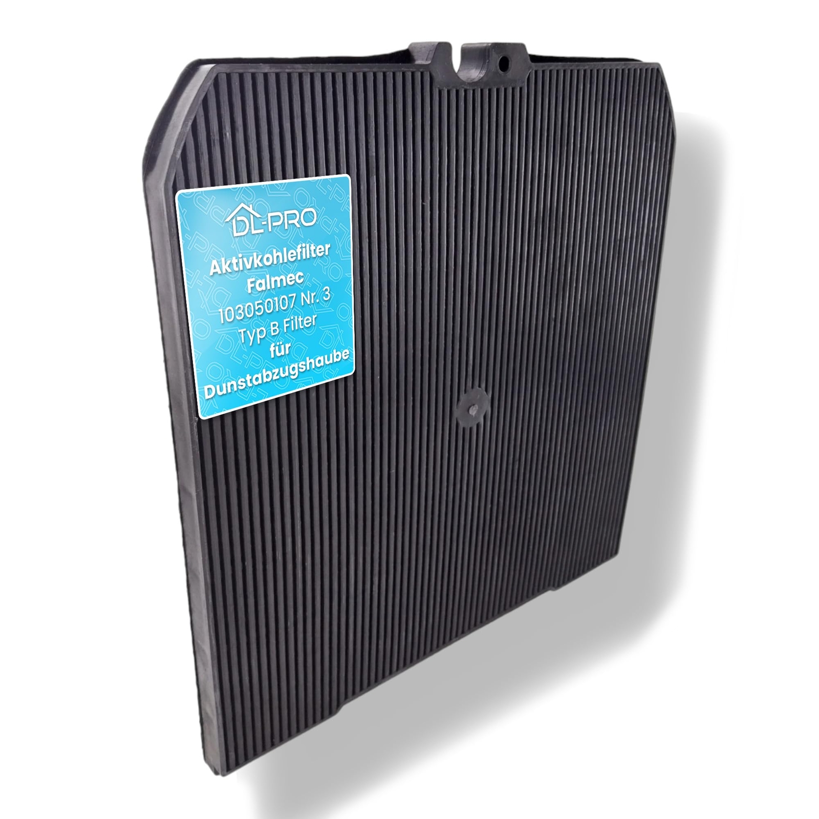 DL-pro Filtro ai carboni attivi adatto per Falmec 103050107 Nr. 3 tipo B (o7W)