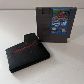 World Class Track Meet (Nintendo NES, 1988) Loose Game Cartridge Only Tested