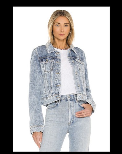 NWT Free People Rumors Denim Jacket 