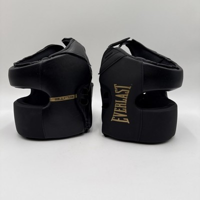 EVERLAST ELITE 2 ヘッドギア 未使用 Everlast Elite 2 Training Headgear - L/XL - Black/Gold. Set Of 2