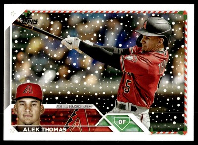 2023 Topps Holiday #H10 Alek Thomas    Arizona Diamondbacks