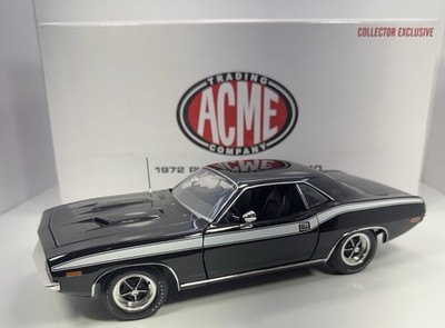 ACME 1/18 Scale 1972 PLYMOUTH CUDA 340 “Only 150 Made” | eBay