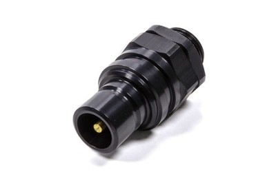 Jiffy-Tite Motorsports Q/R #8 Male O-Ring Boss Plug Valved Black