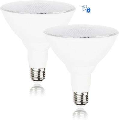 Radar Motion Sensor Light Bulbs - Par38 15W (100W Equivalent), E26 Base, Motion