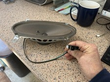 1975-1989 Chevy C-K Pickup OEM rear speaker left or right With factory plug