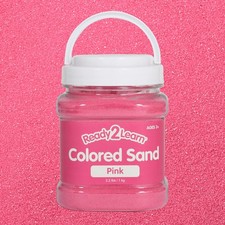 READY 2 LEARN Colored Sand, Pink, 2.2 lbs, Play Sand for Kids  Perfect for A...