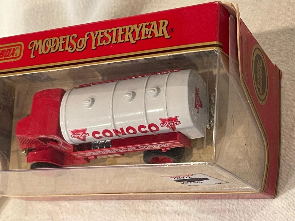 Matchbox Models of Yesteryear Y23-B 1930 Mack AC Conoco Tanker Truck - Image 3 of 4