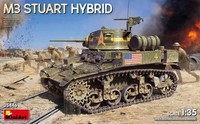M3 Stuart Hybrid MiniArt 35446 Modellbausatz