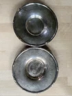 Vintage  Soo-Line Railroad - Pair of Silver Plate Saucers  6 "  Gorham Co.