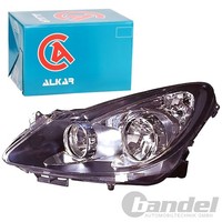 Alkar H7/H1 Scheinwerfer Schwarz Rechts Passend FüR Opel Corsa | 2746421