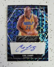 2024-25 Mosaic Genisis Prizm Scripts Autograph Carl Landry #MS-CLN (Auto)