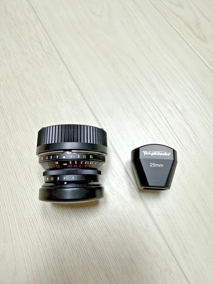 Voigtländer f/4 Camera Lenses 25mm Focal for sale | eBay