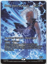 Storm, Force of Nature 0094 Non Foil Marvel Universe Magic The Gathering Card NM