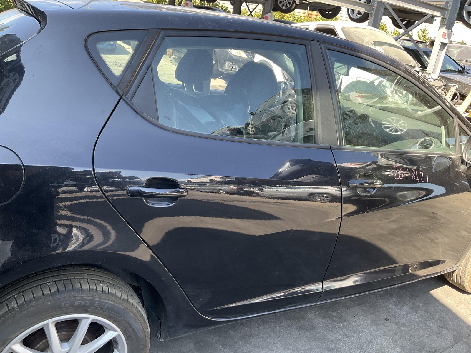 Ricambio porta posteriore destro SEAT IBIZA 2008-2013 Usato
