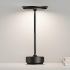 Rechargeable Cordless Table Lamps, Portable 5000mAh Battery Table Light, 3 Co...