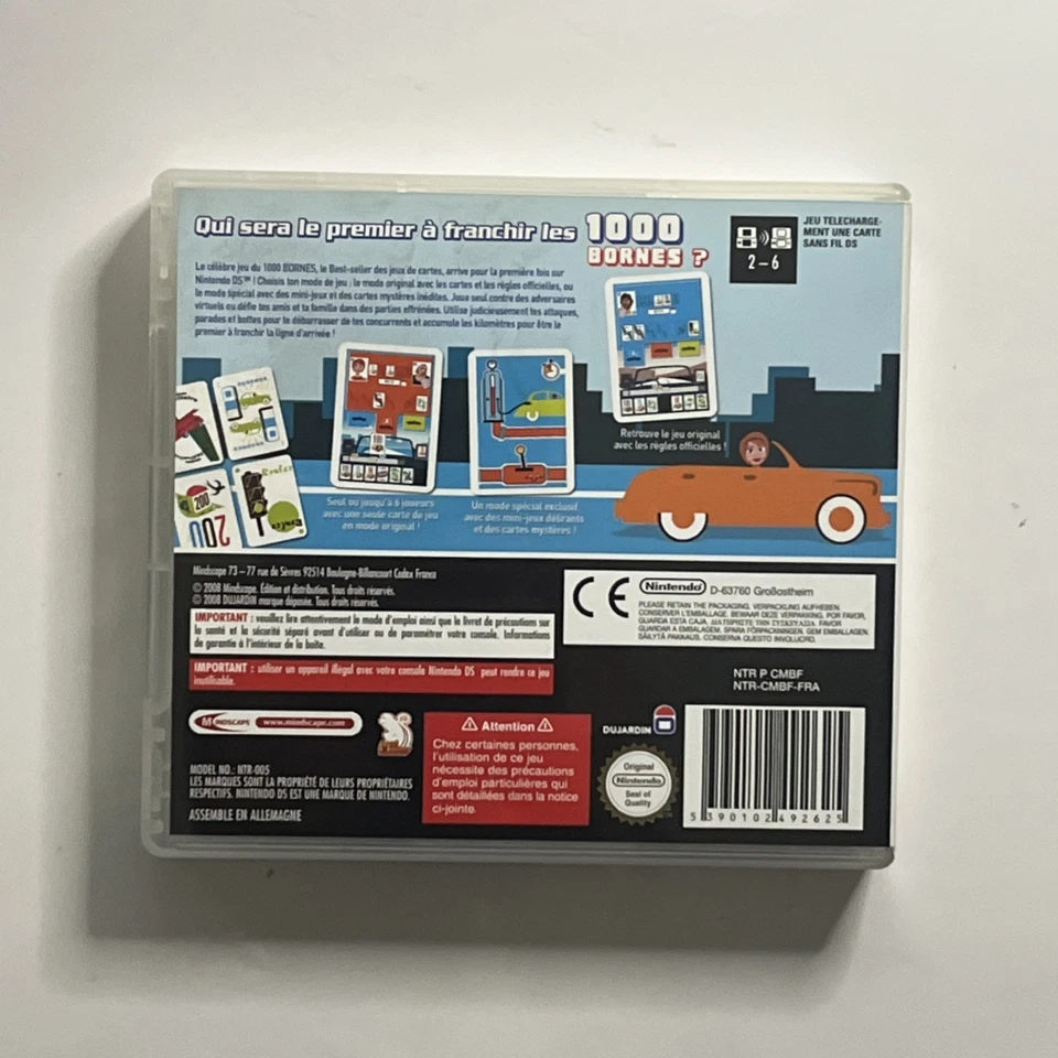 1000 BORNES (Nintendo DS, 2008) Rare Oop, Tested, Mint Condition & Working! - Image 2 of 4
