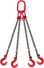 Manganstahl-Krankette 4-strang 8mm, 6,4t Trag...