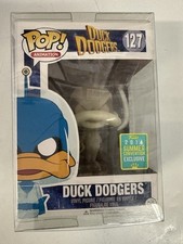 Funko Pop Duck Dodgers 127 Glow San Diego Comic Con 2016 LE 1500