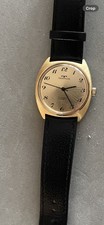 Technos Vintage 1970 Gold Plated 17 Jewels Watch