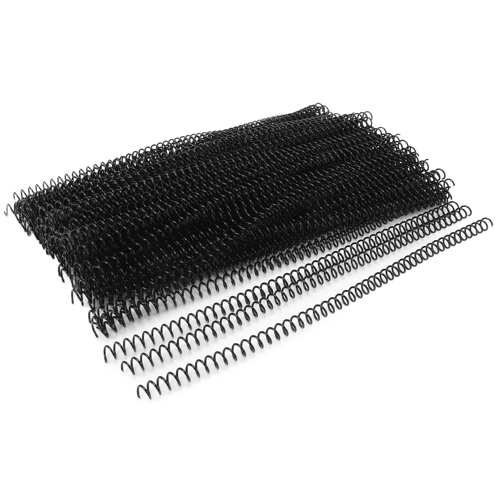 100PCS Spiral Binding Coils 48 Loops 4:1 Pitch A4 Paper Plastic Binding Spines