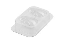 Silikomart uova sorridenti kit 2 stampi, qualità professionale