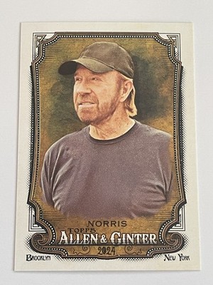 2024 Topps Allen & Ginter Chuck Norris #255