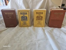 Wisden Cricketers almanack 1976, 1977, 1978, 1978