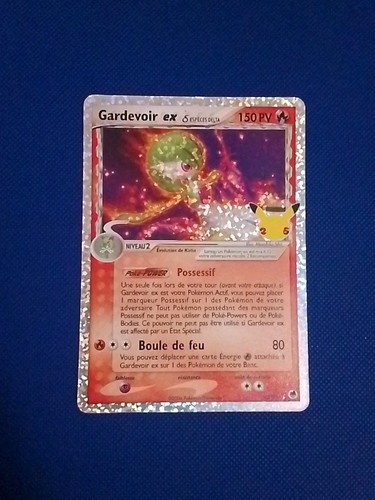 Carte Pokémon Gardevoir EX 93/101 Célébrations 25e Anniversaire FR NEUF