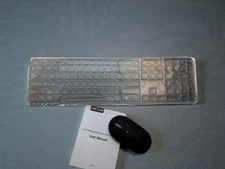 Jelly Comb Wireless Keyboard and Mouse Combo 2.4G (Black & Grey)