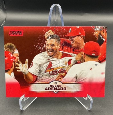 2025 Topps Stadium Club - Nolan Arenado #127 Red - St. Louis Cardinals