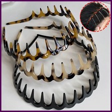 Fashion Wave Headbands for Women Solid Color Toothed Non-slip Hair Bands Girl