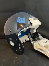 Vtg Schutt Pro AiR II Adult NOS sz LG NAVY BLUE Football Helmet NEW BEARS RAMS