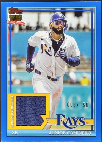 JUNIOR CAMINERO RELIC ORANGE /25 | 2026 Topps Series 1 (1991 