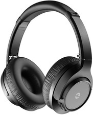 Wireless Bluetooth 5.1 Headphones Over Ear 70H Playtime 3 EQ Mic HiFi Stereo