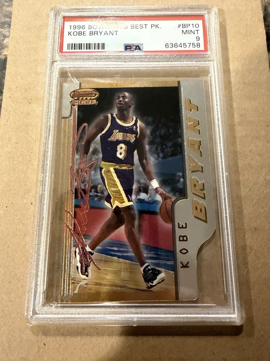 1996-97 Bowman's Best - Kobe Bryant #BP10 for sale | eBay