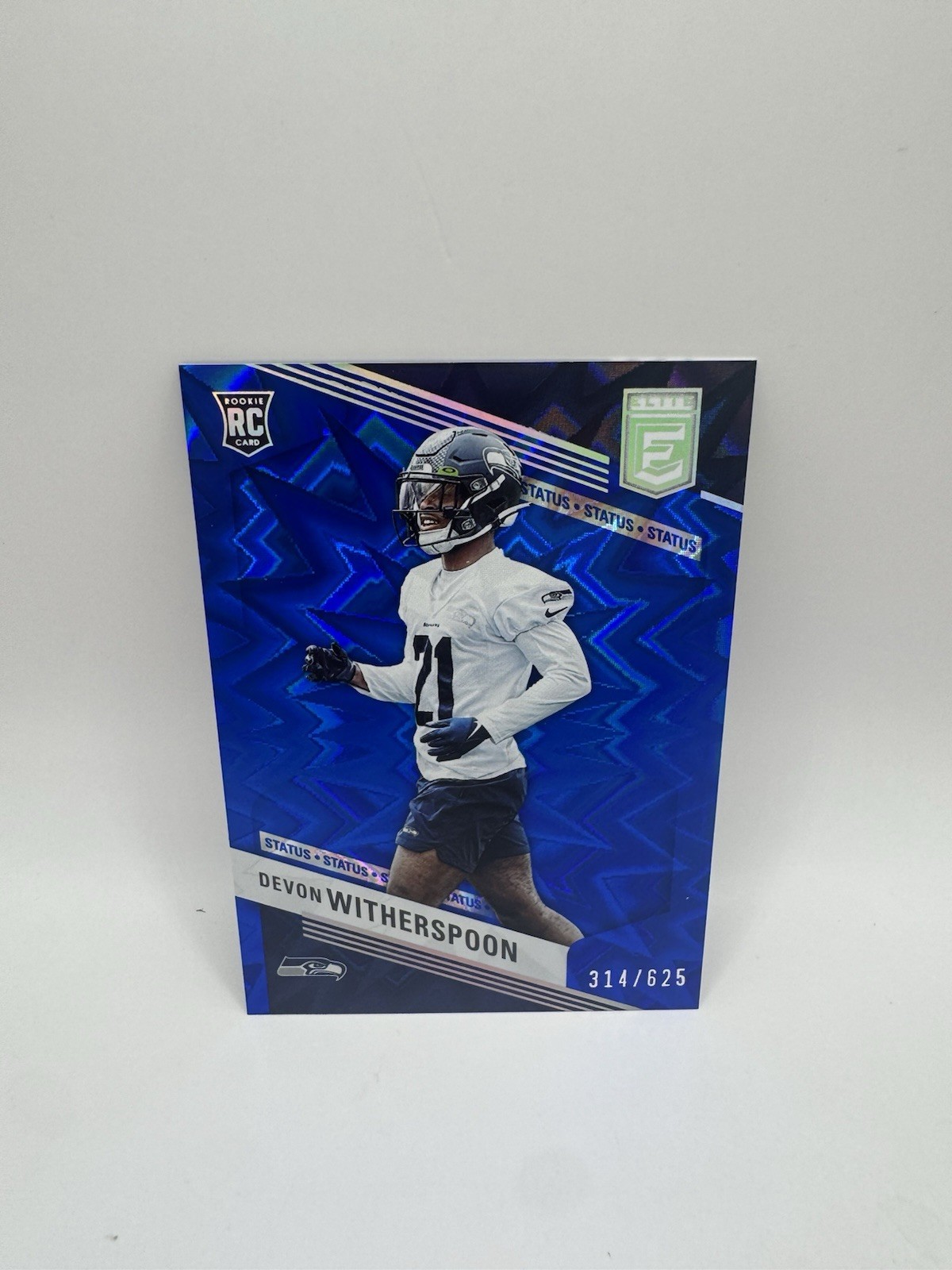 2023 Panini Donruss Elite - Rookies Devon Witherspoon Status Explosion /625 (RC)