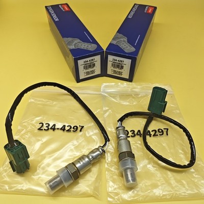 2Pcs Denso Downstream Oxygen Sensor 234-4297 For 2005-12 NISSAN FRONTIER V6 4.0L