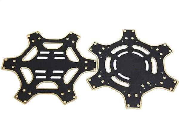 DJI PLATINE 550F BB NEUF  /  DJI 550 Top and Bottom Plate - Photo 3/3