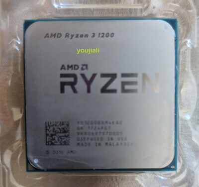 AMD Ryzen 1200 R3 1200 CPU Core 3400MHz