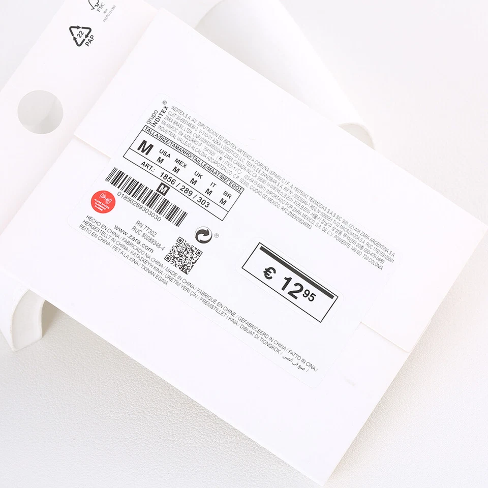 New Zara Matt gold color natural stone tassel earrings ladies party jewelry - Image 4 of 4