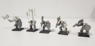 Vtg warhammer 40k miniatures lot 1991 Metal Plastic Mix Skeleton Ogre