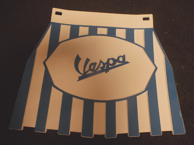 VESPA PX 125 LML STAR T5 GENUINE ITALIAN MUDFLAP VESPA LOGO