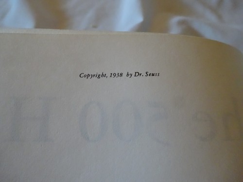 The 500 Hats of Bartholomew Cubbins Vanguard Press Book Club BCE Dr. Seuss 1938 - Picture 5 of 12