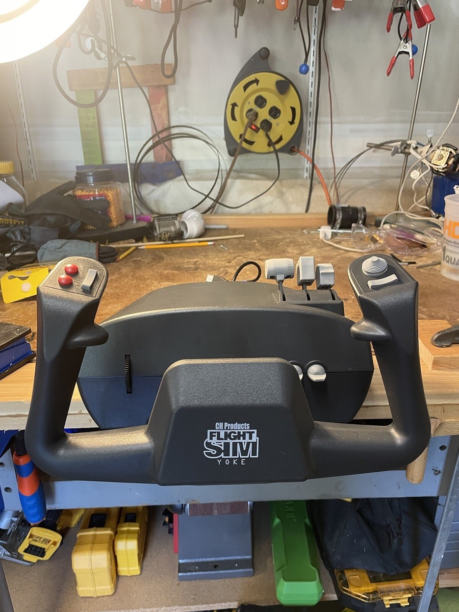 CH Products Flight Sim Yoke - USB | eBay